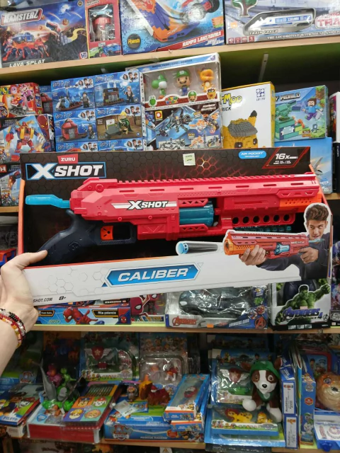 Escopeta X-Shot Excel Caliber con Dardos | Lanzador de Juguete para Niños - comprar online
