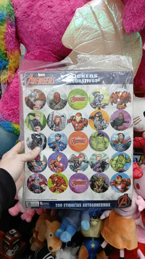 Stickers Avengers X200 | Set Adhesivos Infantiles - comprar online