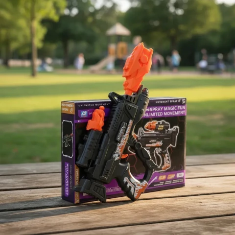 Ametralladora Lanza Humo con Luz y Sonido - Juguete de Acción en Caja - comprar online