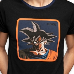 REMERA CAPSLAB DRAGON BALL GOKU KIDS IMPORTADA