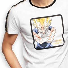 REMERA CAPSLAB DRAGON BALL VEGETA KIDS IMPORTADA