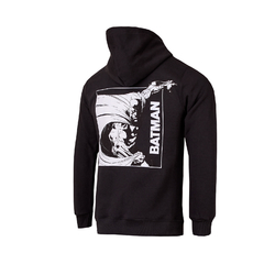 BUZO HOODIE KIDS CAPSLAB BAT BATMAN NEGRO