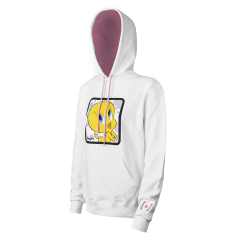 BUZO HOODIE KIDS CAPSLAB LT TWETTY BLANCO