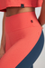 Calça Bicolor Coral e Azul Shark - TLG Fitwear