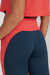 Calça Bicolor Coral e Azul Shark - loja online