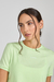 Cropped Basic Verde Pastel - comprar online