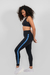 Calça Flowing TLG Preta com Azul