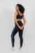 Calça Flowing TLG Preta com Azul - comprar online
