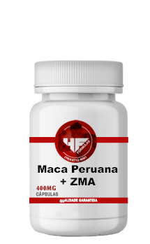 Maca Peruana 400mg + ZMA