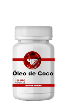 Óleo de Coco 1000mg em Cápsulas