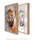 Conjunto 02 Quadros Decorativos Love Lion na internet