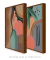 Conjunto 2 Quadros Decorativos Color Block - DePoster Content Décor | Loja Online de Quadros Decorativos