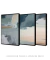 Conjunto 3 Quadros Abstratos Céu e Mar - loja online
