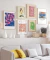 Conjunto 6 Quadros Modern Colors