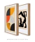 Conjunto de 2 Quadros Moderna Bauhaus Picasso Mood - comprar online