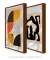 Conjunto de 2 Quadros Moderna Bauhaus Picasso Mood na internet