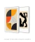 Conjunto de 2 Quadros Moderna Bauhaus Picasso Mood - DePoster Content Décor | Loja Online de Quadros Decorativos