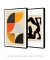 Conjunto de 2 Quadros Moderna Bauhaus Picasso Mood - comprar online