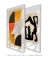 Conjunto de 2 Quadros Moderna Bauhaus Picasso Mood - loja online