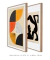Conjunto de 2 Quadros Moderna Bauhaus Picasso Mood - comprar online