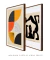 Conjunto de 2 Quadros Moderna Bauhaus Picasso Mood - DePoster Content Décor | Loja Online de Quadros Decorativos