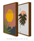 Conjunto de 2 Quadros Sol do Cerrado + Desenho Philodendron - comprar online