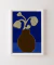 Quadro Decorativo Jarro Preto com Flores - comprar online