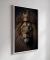 Quadro Decorativo Leão Com Coroa Rubi na internet