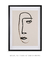 Quadro Decorativo Abstrato Rosto - DePoster Content Décor | Loja Online de Quadros Decorativos