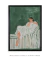 Quadro Decorativo Desenho Mulher Listras Verdes - DePoster Content Décor | Loja Online de Quadros Decorativos