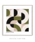 Quadro Decorativo Geometric Design Verde