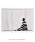 Quadro Decorativo Mulher Desenho Sentada no Chão - DePoster Content Décor | Loja Online de Quadros Decorativos