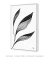 Imagem do Quadro Decorativo Poster Folhas Listradas