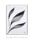 Quadro Decorativo Poster Folhas Listradas - comprar online