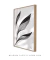 Quadro Decorativo Poster Folhas Listradas - loja online