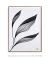 Imagem do Quadro Decorativo Poster Folhas Listradas
