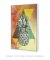 Quadro Decorativo Poster Frase Alô Alô Terezinha - Abacaxi, Geométrico, Triângulos
