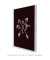 Imagem do Quadro Decorativo Poster Frase Amor Me and You - Flechas, Preto e Branco