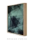 Quadro Decorativo Poster Geométrico Floresta Nebulosa - Verde, Abstrato, Triângulos