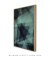Imagem do Quadro Decorativo Poster Geométrico Floresta Nebulosa - Verde, Abstrato, Triângulos