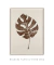 Quadro Decorativo Poster Natureza Folha Costela de Adão - Folha Seca - comprar online