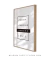 Quadro Decorativo Poster Palavra Amor 4 Idiomas - Amor, Love, Amore, Amour - loja online
