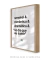 Quadro Decorativo Poster Para Mãe Sensível - Palavras, Homenagem, Mães - DePoster Content Décor | Loja Online de Quadros Decorativos