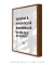 Quadro Decorativo Poster Para Mãe Sensível - Palavras, Homenagem, Mães
