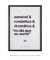 Quadro Decorativo Poster Para Mãe Sensível - Palavras, Homenagem, Mães - comprar online