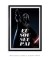 Quadro Decorativo Poster Star Wars - Darth Vader Eu sou seu Pai - loja online
