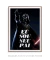 Quadro Decorativo Poster Star Wars - Darth Vader Eu sou seu Pai - loja online