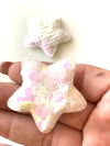 APLIQUE ESTRELA PAETÊ BRANCO - 2 UNIDADES