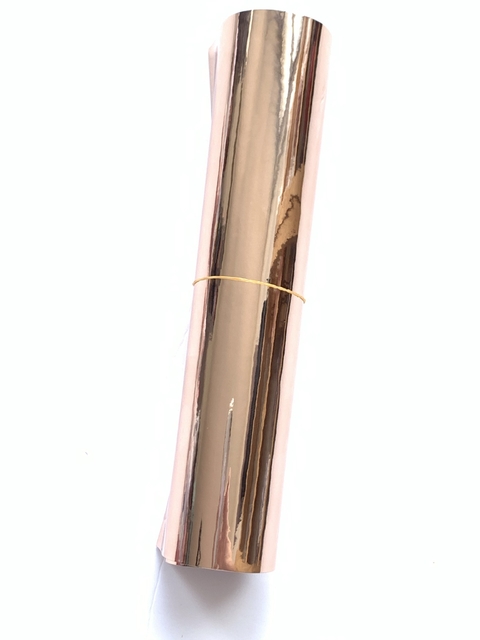 LONITA NAPA HOLOGRÁFICA ROSÉ GOLD 25X50