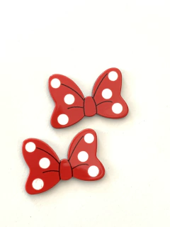 APLIQUE LAÇO MINNIE RESINA M - 2 UNIDADES - comprar online